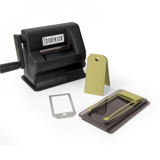 Sizzix • tim holtz sidekick starter kit (black) featuring tim holtz designs