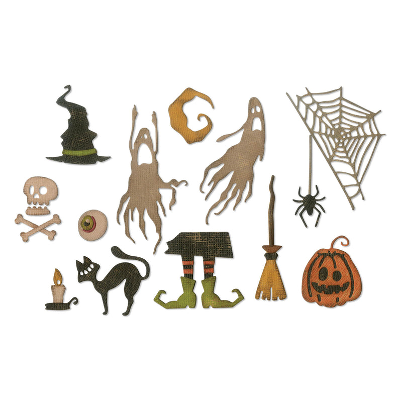 Load image into Gallery viewer, Sizzix • tim holtz thinlits die set frightful things
