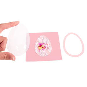Sizzix • making essential shaker domes egg balloon 5,08x7,62cm 6pieces