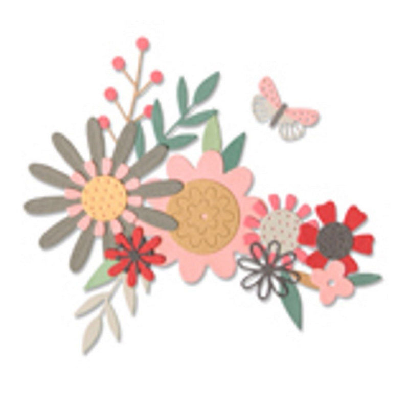 Load image into Gallery viewer, Sizzix • thinlits snijmal vette bloemen
