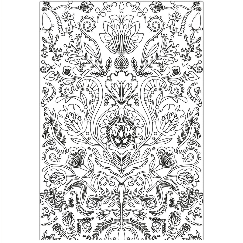 Load image into Gallery viewer, Sizzix • 3d textured impressions embossing folder folk doodle

