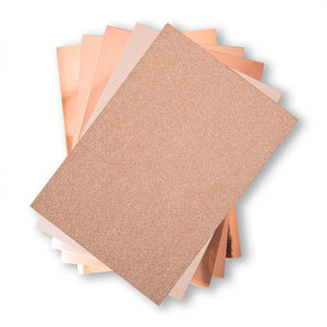 Sizzix • karton pak 20x29cm rose gold 50pcs