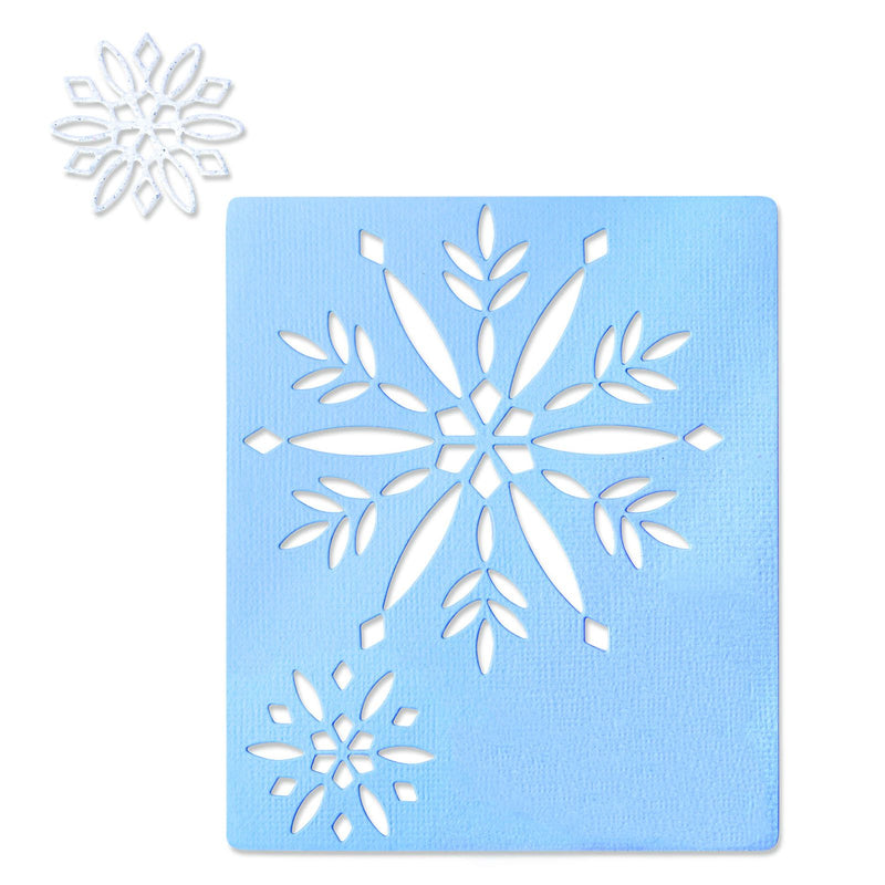 Load image into Gallery viewer, Sizzix • thinlits die set cut out snowflakes
