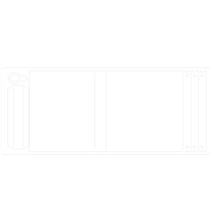 Sizzix • scoreboards xl die folio journal