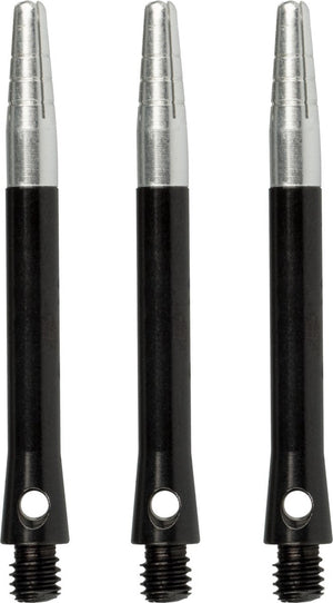 Faver aluminium dart shafts - roterende top - 3 stuks - lengte 5,5 cm