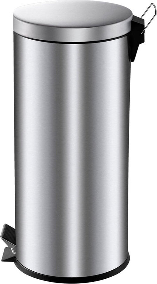 V-part - pedaalemmer 30 liter - stainless steel - rvs - prullenbak