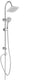 Schütte teneriffa douchesysteem - regendouche - 106 cm stang - wit chroom