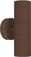 Eglo tomelloso wandlamp buiten - gu10 - 20 cm - donkerbruin