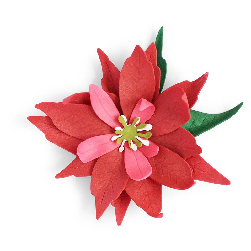 Load image into Gallery viewer, Sizzix • thinlits die set poinsettia flower 7pcs
