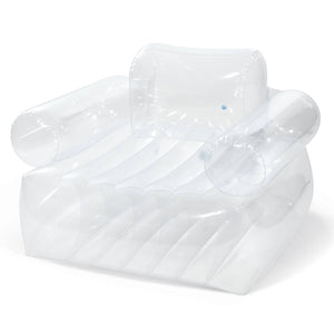 Intex Opblaasbare fauteuil transparant