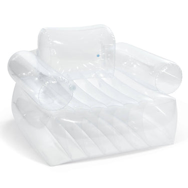 Intex Opblaasbare fauteuil transparant