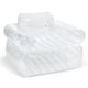 Intex Opblaasbare fauteuil transparant