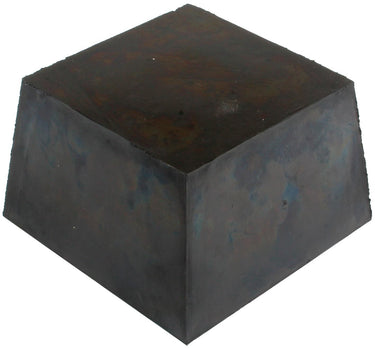 Busching rubber blok rubber block 120x120x75mm uni for lifting platforms