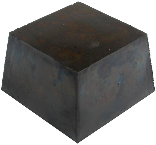 Busching rubber blok rubber block 120x120x75mm uni for lifting platforms