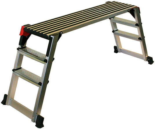 Busching sicherheitslaufbühne alu working platform alu l hinged anti-slip