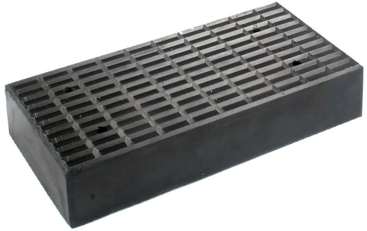 Busching gummiblock rubber pad 200x100x40mm uni for lifting platforms