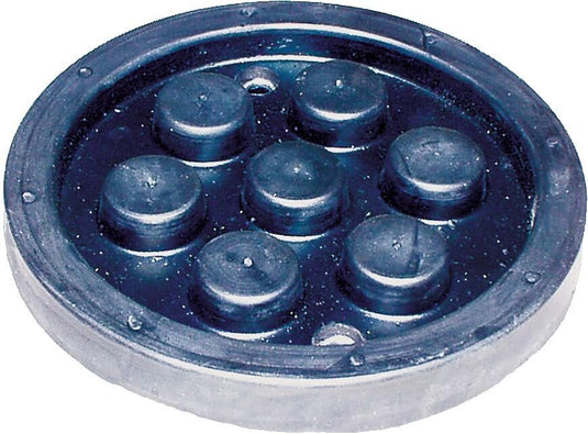 Busching rubberpad rubber pad 130mm round f.hebebuehnen