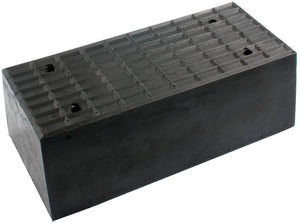 Busching rubber blok rubber pad 200x100x70mm f. leverage