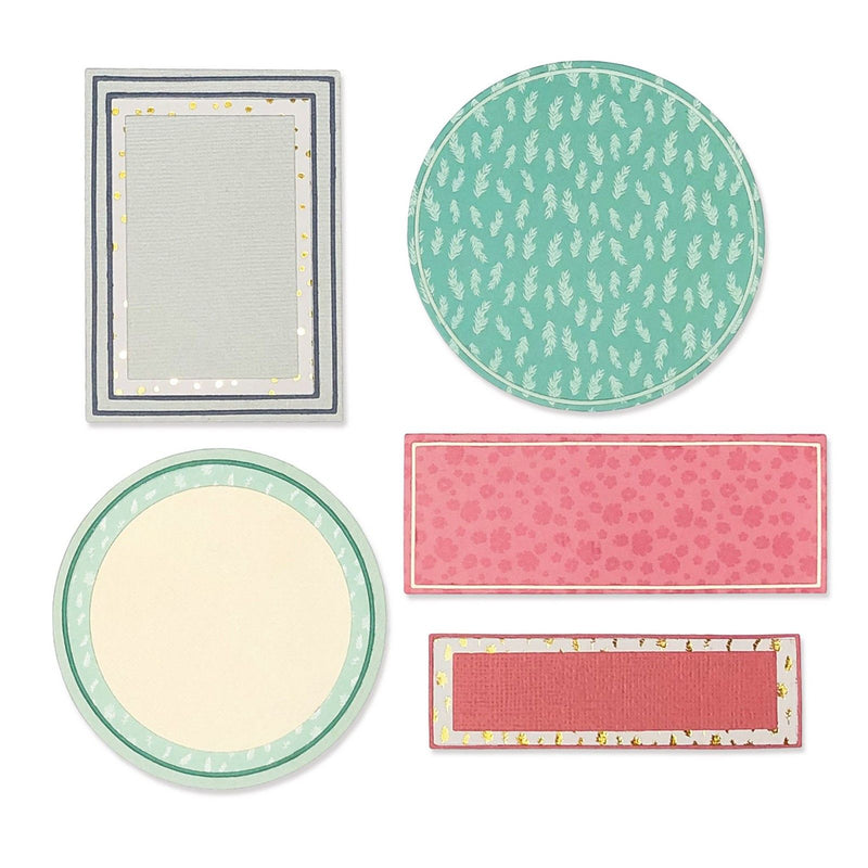 Load image into Gallery viewer, Sizzix • framelits die set frames borders by lisa jones
