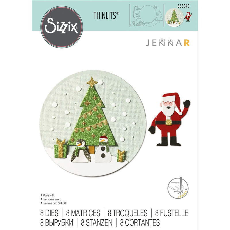 Load image into Gallery viewer, Sizzix • thinlits die set snowdome
