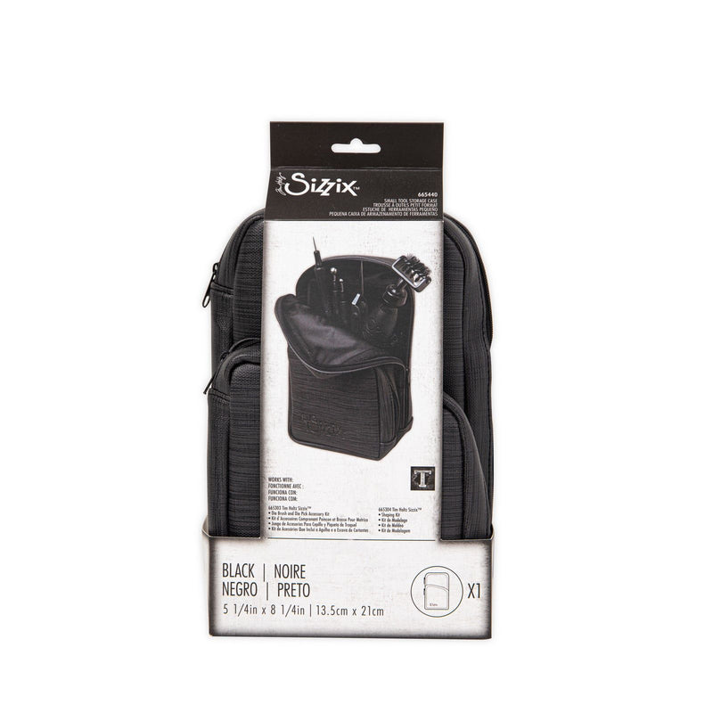 Load image into Gallery viewer, Sizzix • tim holtz storage tool case small black
