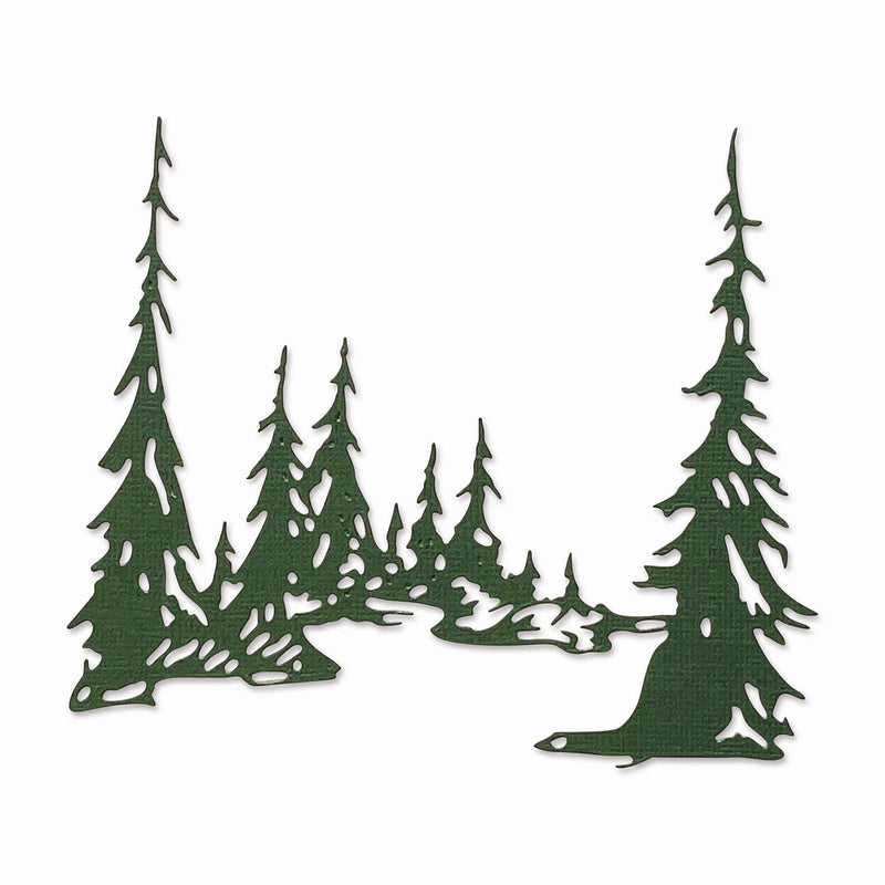 Load image into Gallery viewer, Sizzix • tim holtz thinlits die tall pines
