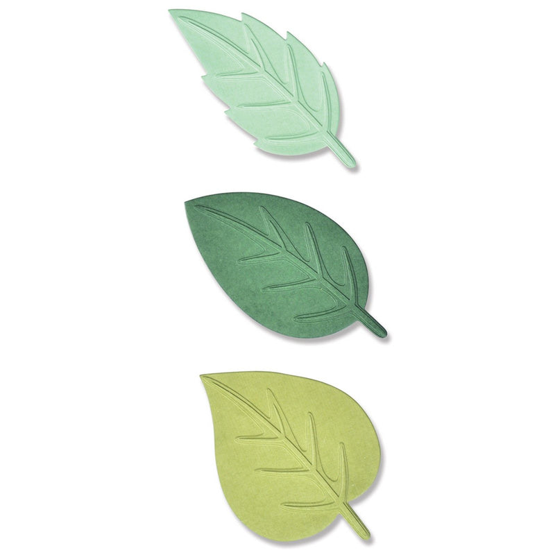 Load image into Gallery viewer, Sizzix • switchlits embossing folder spring leaves
