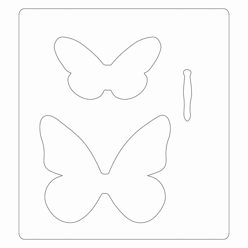 Load image into Gallery viewer, Sizzix • bigz die textile butterflies
