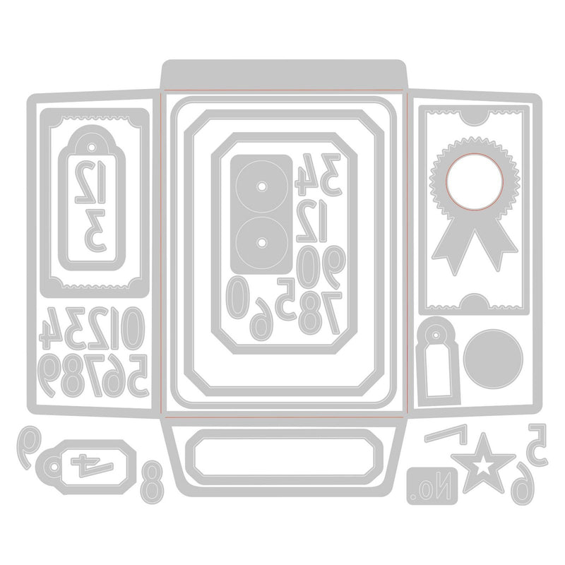 Load image into Gallery viewer, Sizzix • tim holtz thinlits die set collector 45pcs
