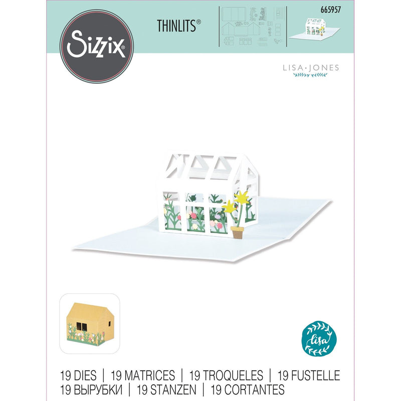 Load image into Gallery viewer, Sizzix • thinlits die set pop-up garden
