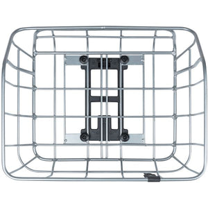 Basil Portland - fietsmand MIK – achterop – chroom