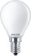 Philips led philips corepro ledluster p45 e14 2,2w 2700k 250lm 230v – warm wit
