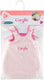 Corolle pluche slaapzak poppen roze 30cm - accessoire voor poppen.