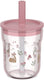 Mepal mio kinderbeker met rietje little dutch - 250 ml - makkelijk vast te houden - kinderservies - fairy garden