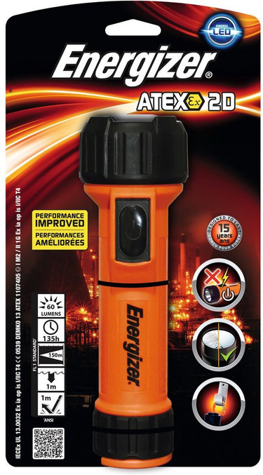 Energizer atex zaklamp – 2d – 150 lm – 175 m