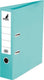 Kangaro ordner - a4 - 2-rings - turquoise - 75mm - k-3000k044