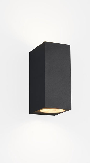 Trio roya - wandlamp - antraciet - excl. 2x gu10 4,9 w - - buitenverlichting - ip44