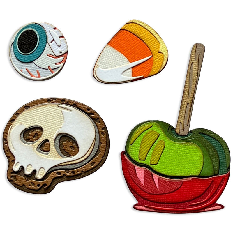 Load image into Gallery viewer, Sizzix • tim holtz thinlits die set trick or treat colorize
