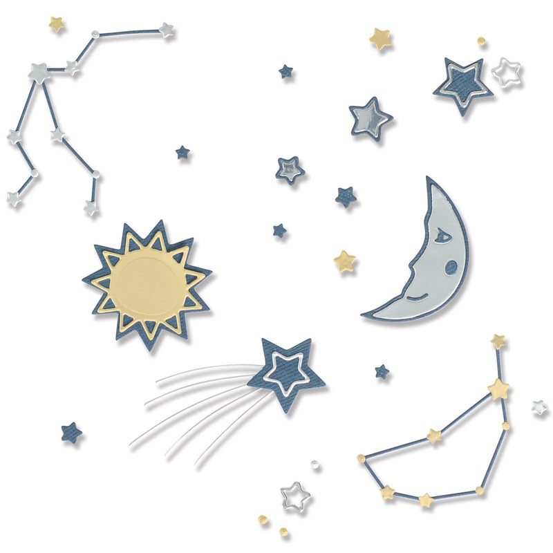 Load image into Gallery viewer, Sizzix • thinlits die set night light
