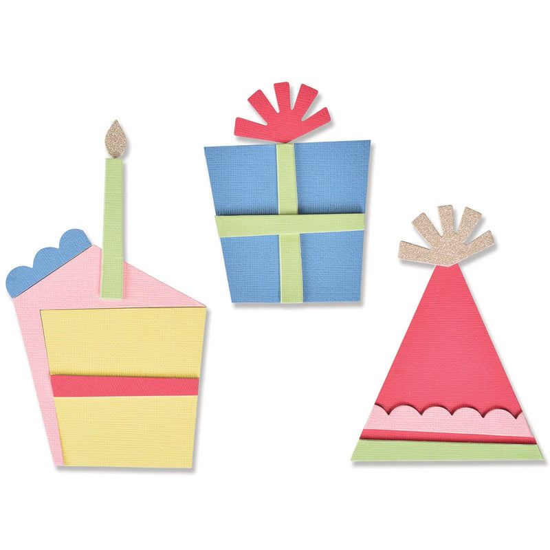 Load image into Gallery viewer, Sizzix • bigz l die party elements
