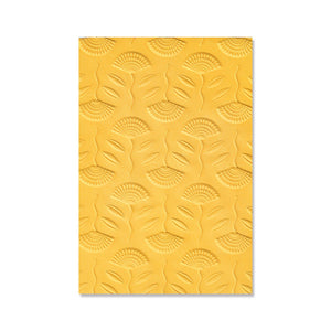 Sizzix • 3-d textured impressions embossing folder quirky florals