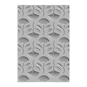 Sizzix • 3-d textured impressions embossing folder quirky florals