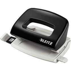 Leitz nexxt mobiele 2-gaats perforator - perforeert tot 10 vel - zwart