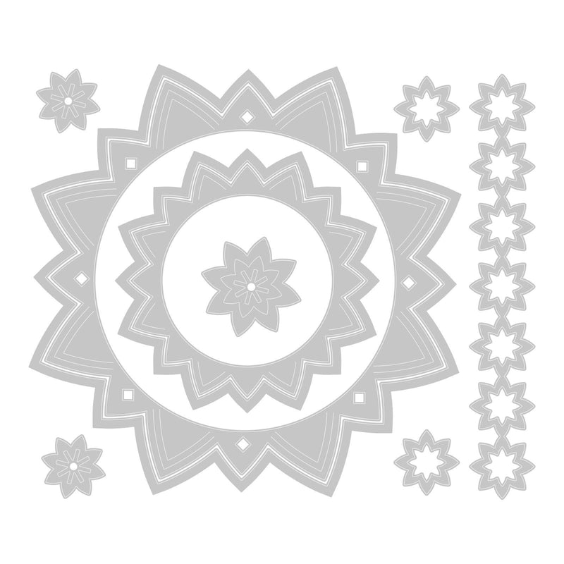 Load image into Gallery viewer, Sizzix • thinlits die set geo frames borders 10stuks
