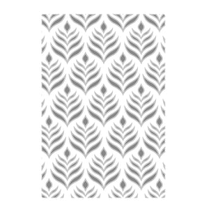 Sizzix • multi-level textured impressions embossing folder palm repeat