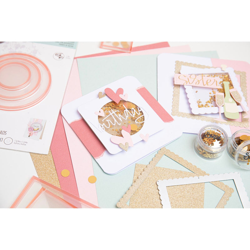 Load image into Gallery viewer, Sizzix • thinlits die set fabulous everyday shapes by debi potter
