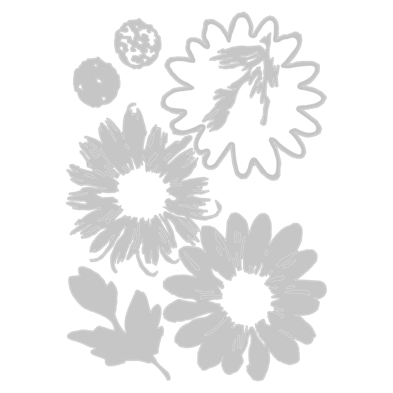 Load image into Gallery viewer, Sizzix • tim holtz thinlits die set blossom 7pcs

