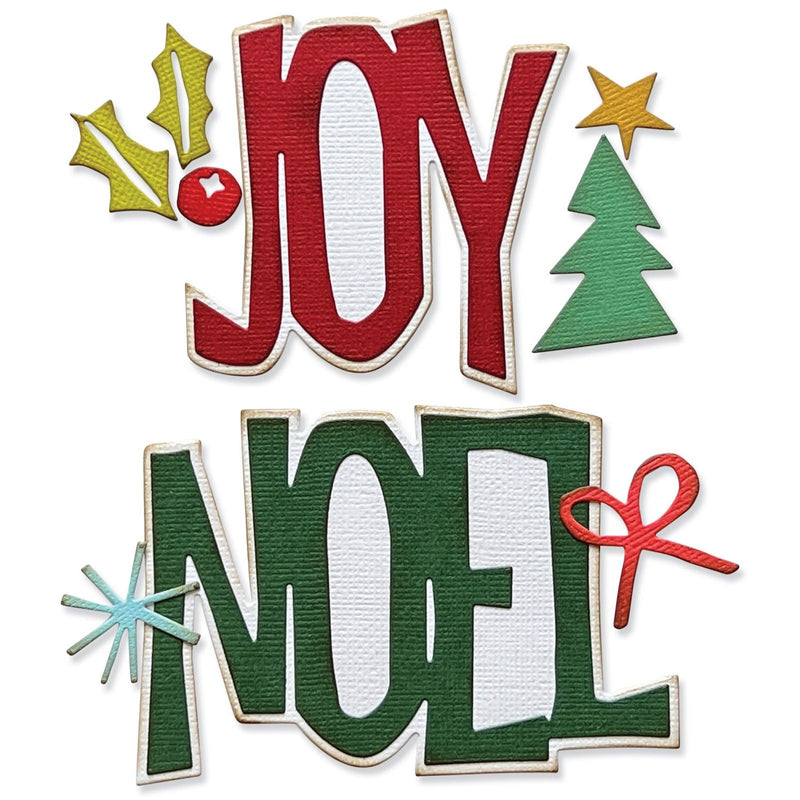 Load image into Gallery viewer, Sizzix • tim holtz thinlits die set big tidings

