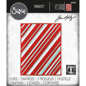 Sizzix • tim holtz thinlits die set layered stripes