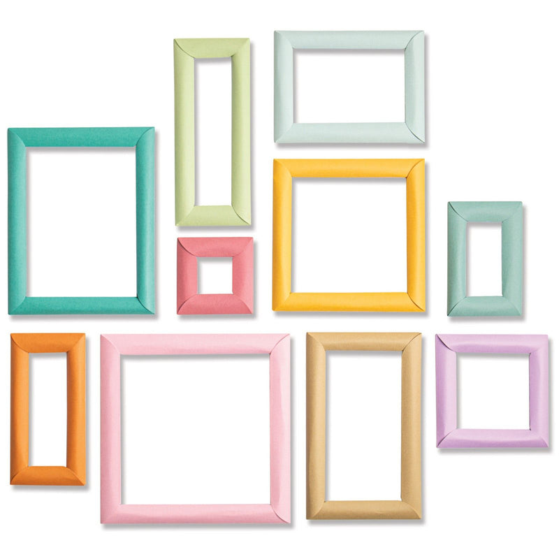 Load image into Gallery viewer, Sizzix • thinlits die set dimensional multi-frames
